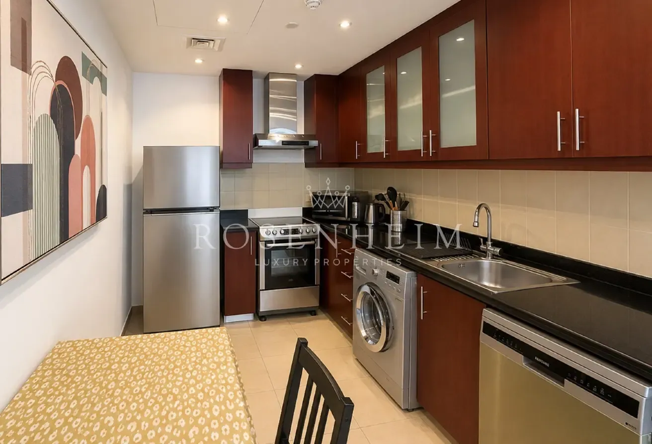 Open Marina Views |  Fully Furnished |  High Floor
