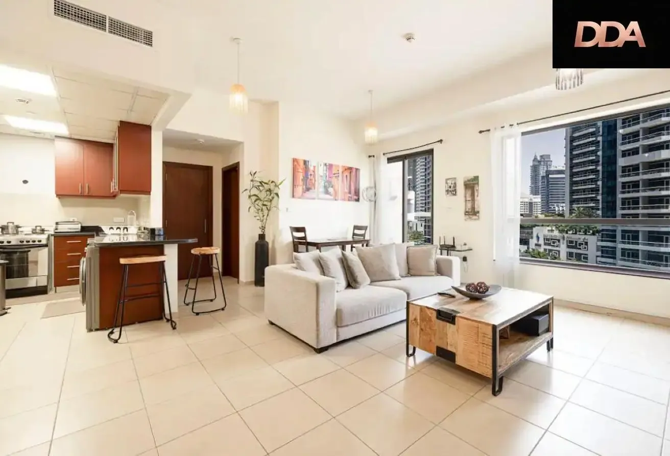 LOW FLOOR | FULLY FURNISHED 1BR | PRIME JBR