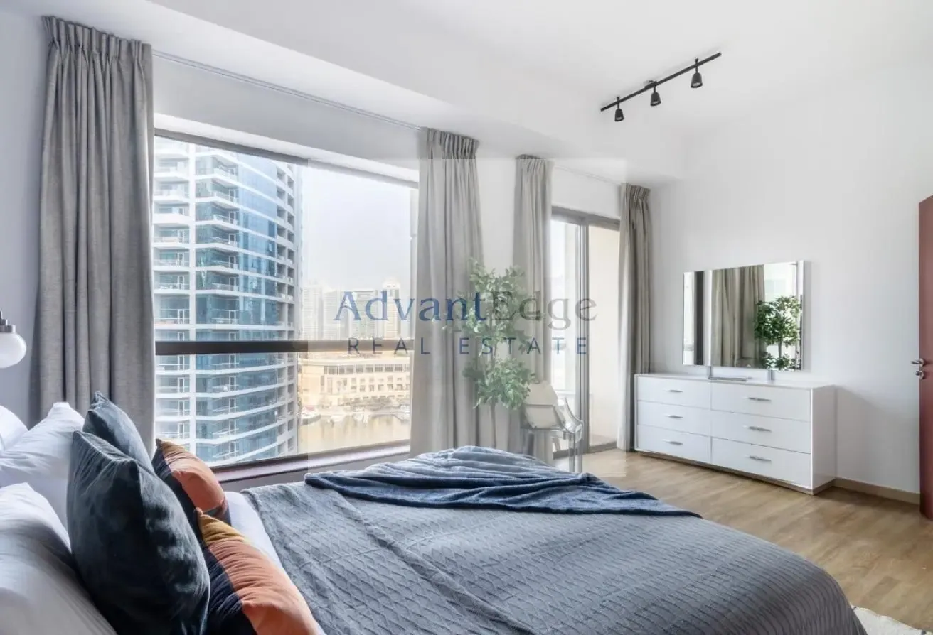 READY TO MOVE | SPACIOUS 1 BR | MARINA VIEW