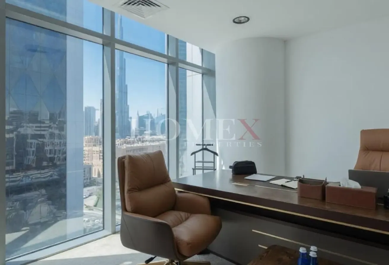 Stunning Burj Khalifa View Office | Business Bay