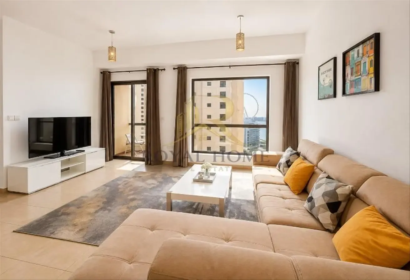 2 Balconies | JBR Beach Access | Stylish Furniture