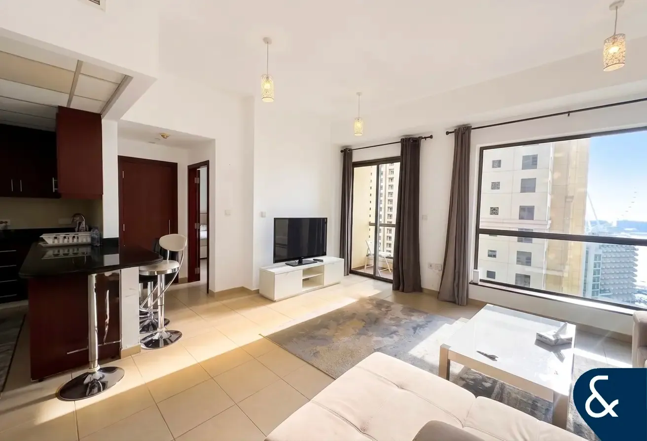 One Bed | Semi Furnished | Partial Sea View