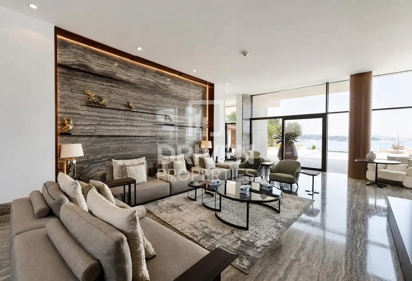 Prestigious Waterfront Mansion with Open Sea Views