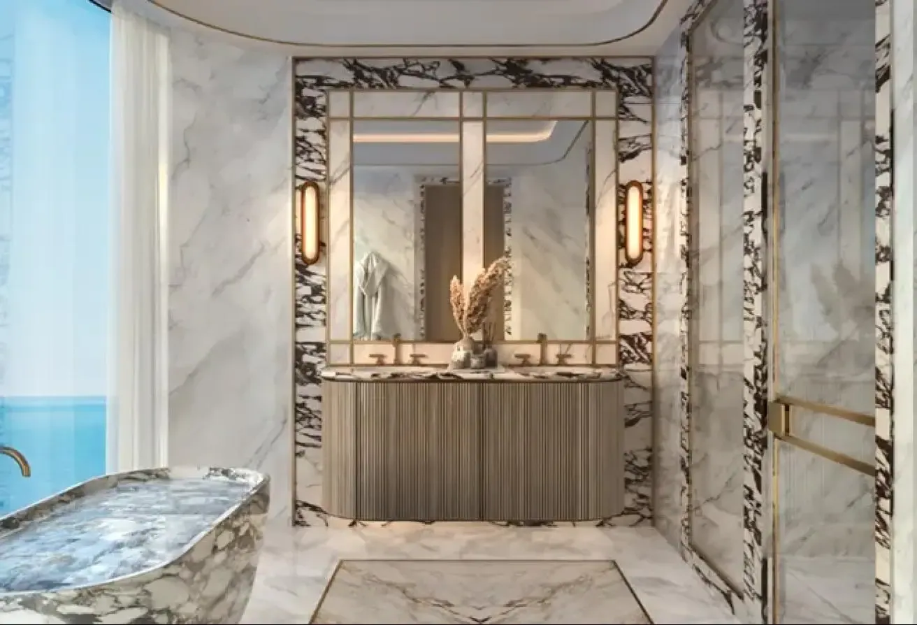 Luxury 4BR | Beachfront Living | Prime Community
