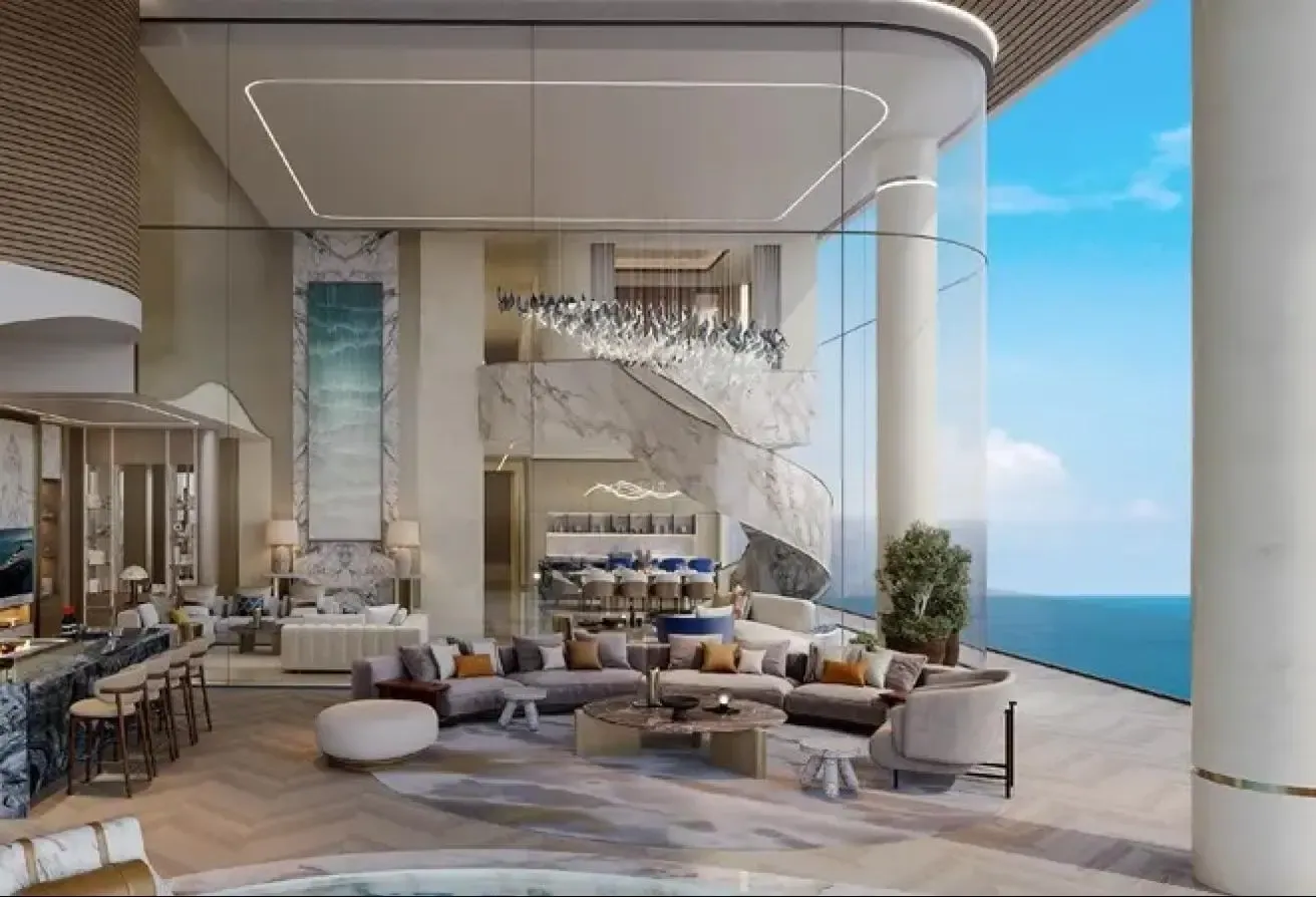 Luxury 4BR | Beachfront Living | Prime Community