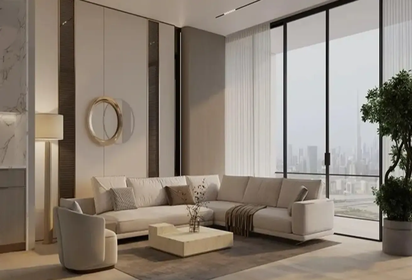 ALMOST READY | LUXURY | BURJ KHALIFA VIEW | 17%ROI