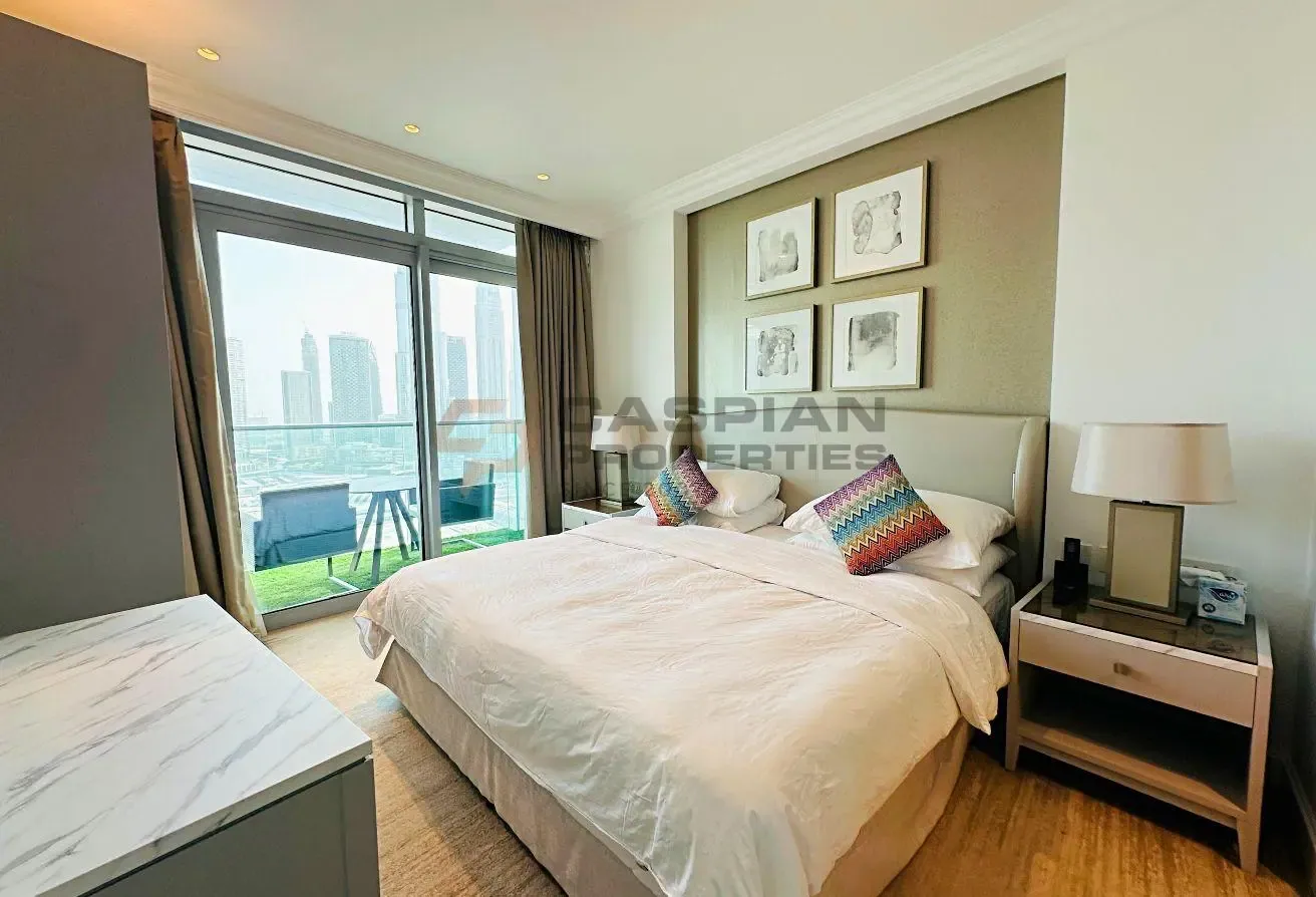 Vacant | Burj Khalifa View | Fully Furnished