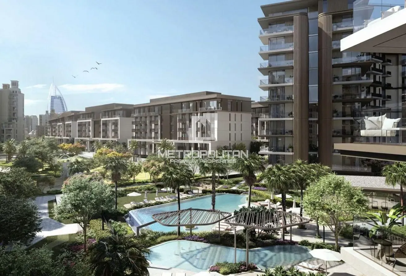 Burj Al Arab View | High Floor | Elegant Unit