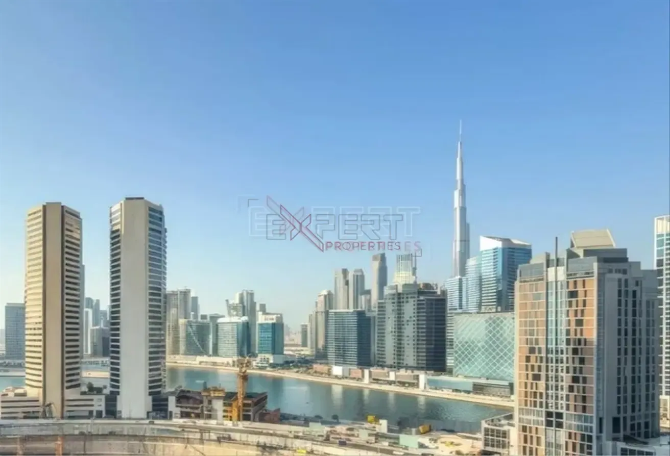 Fully Furnished | Canal & Burj View | Vacant Unit