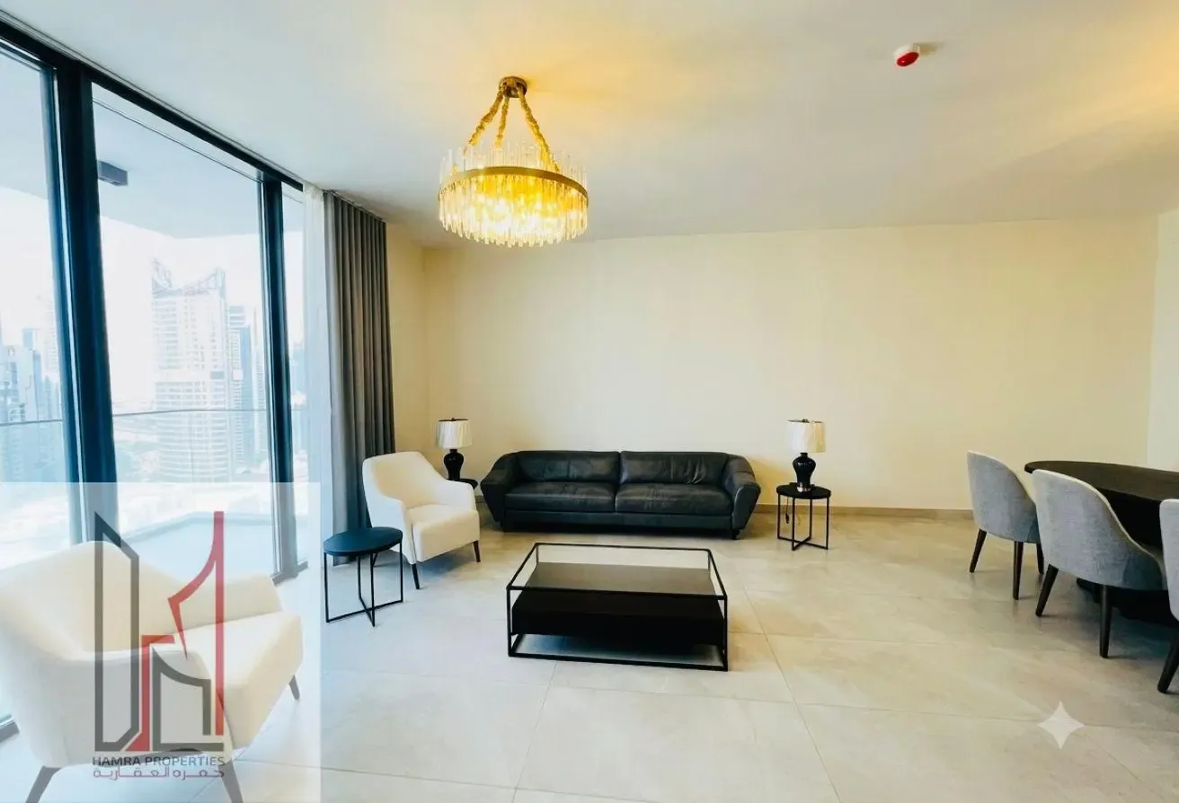 FURNISHED 3BR +MAIDl HIGH FLOORl PARTIAL BURJ VIEW