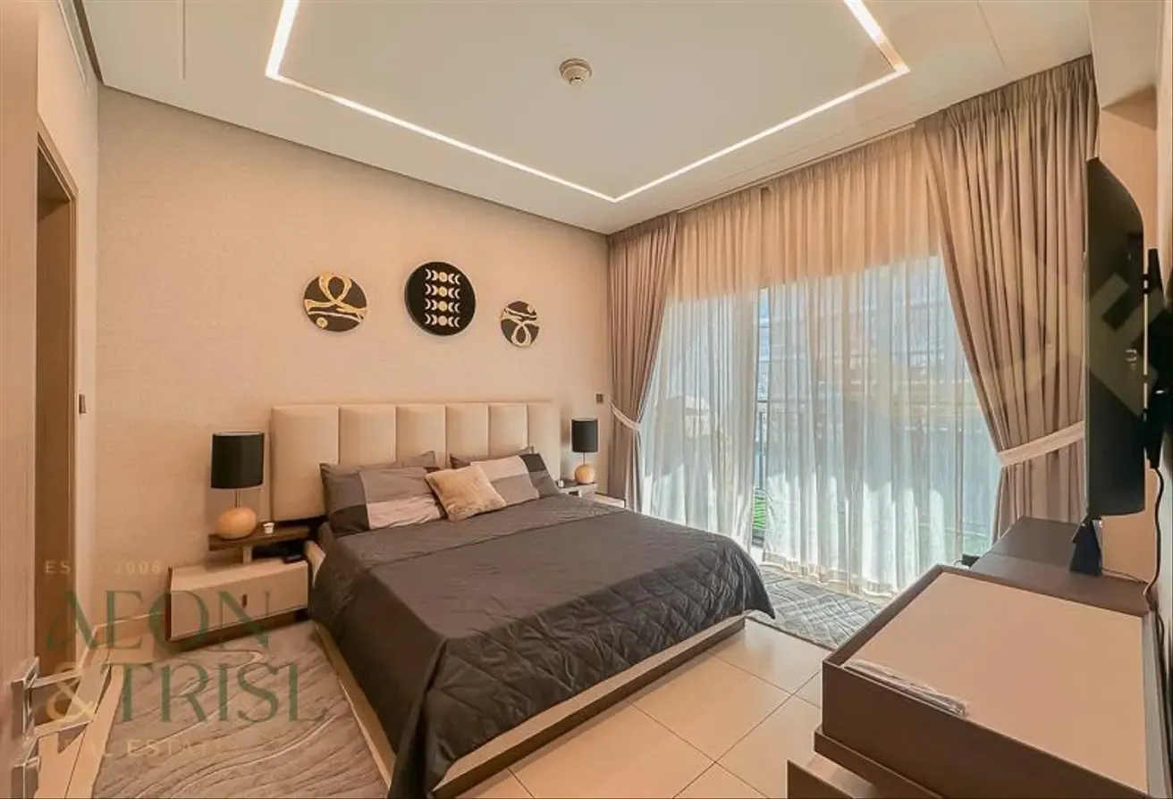 Pay in 6 Chqs I Fully Furnished 1 BR AED 90K
