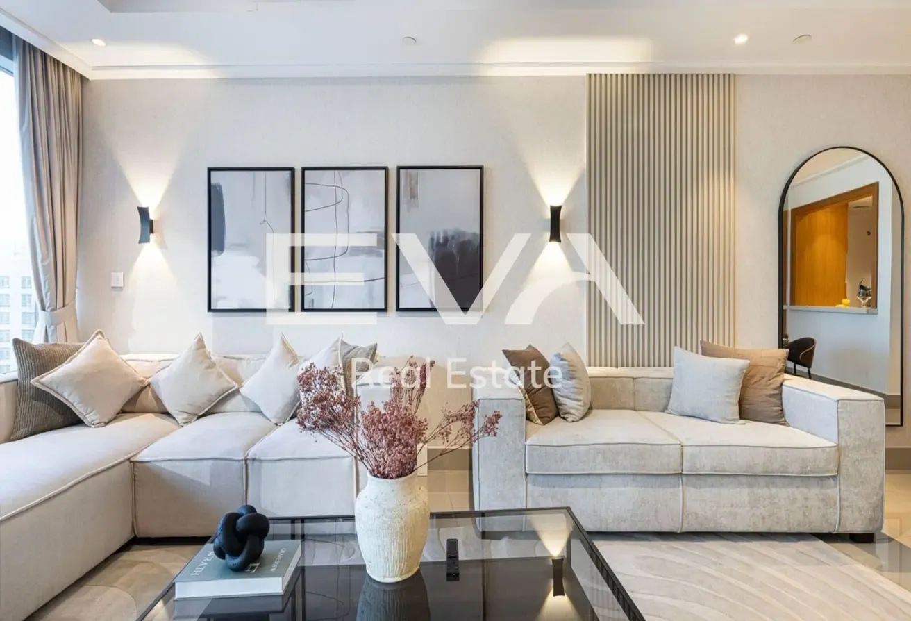 BURJ KHALIFA VIEW | 3BR + MAIDS | FULLY FURNISHED