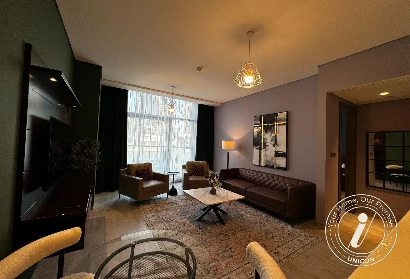 Luxury Furnished 1 BR | Pool and Gym | w/ Balcony