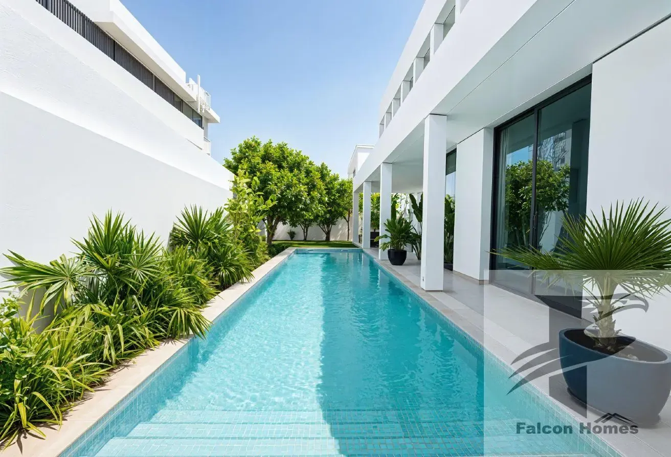 Modern Style 4BR Villa with Pool and Garden