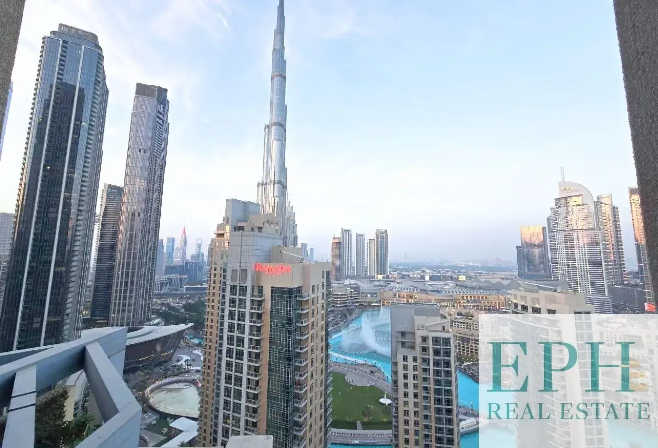 BURJ KHALIFA VIEW | HIGH-FLOOR FRONT UNIT | VACANT