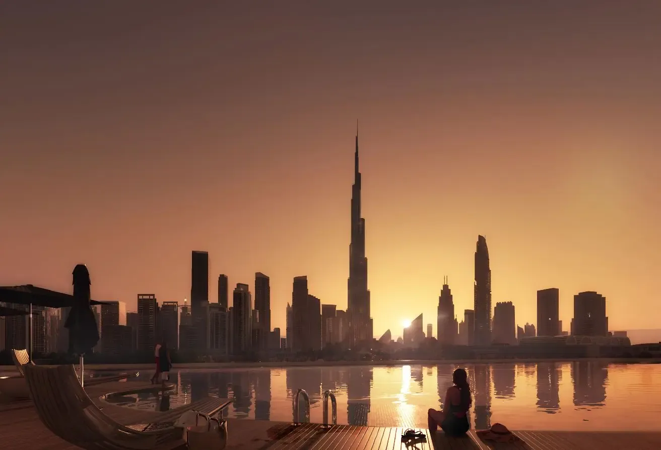 Mercedes-Benz 2BR | Private Pool | Burj Canal View