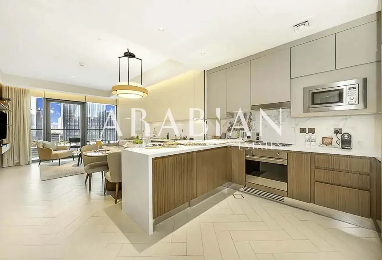 Fully Furnished 2BR | Vacant | Burj Khalifa View