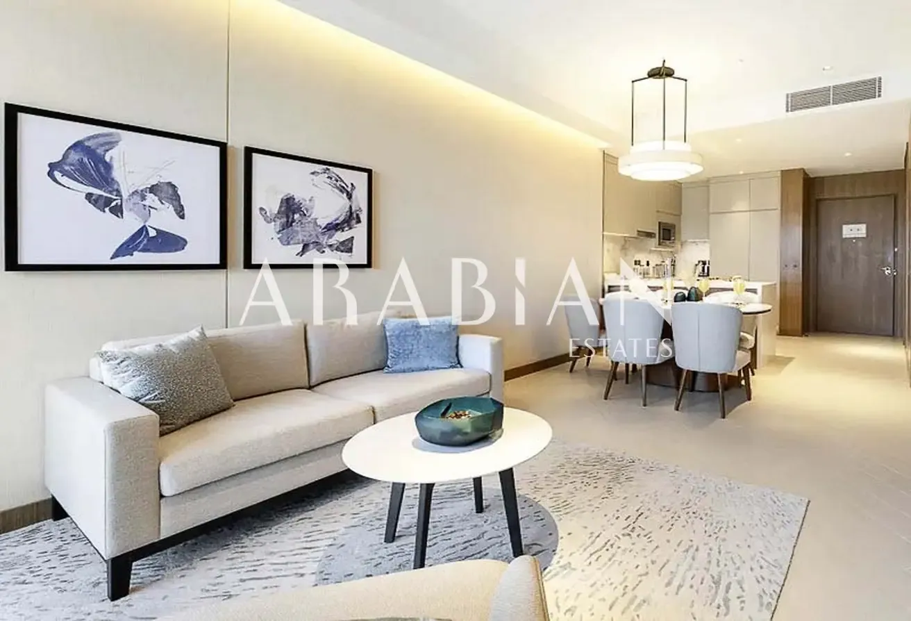 Fully Furnished 2BR | Vacant | Burj Khalifa View