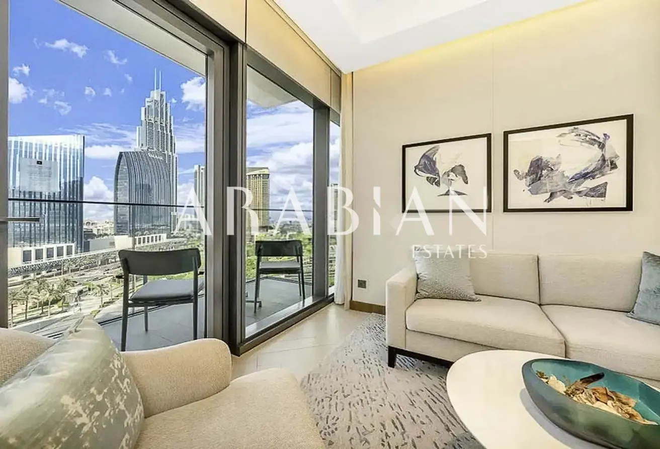 Fully Furnished 2BR | Vacant | Burj Khalifa View