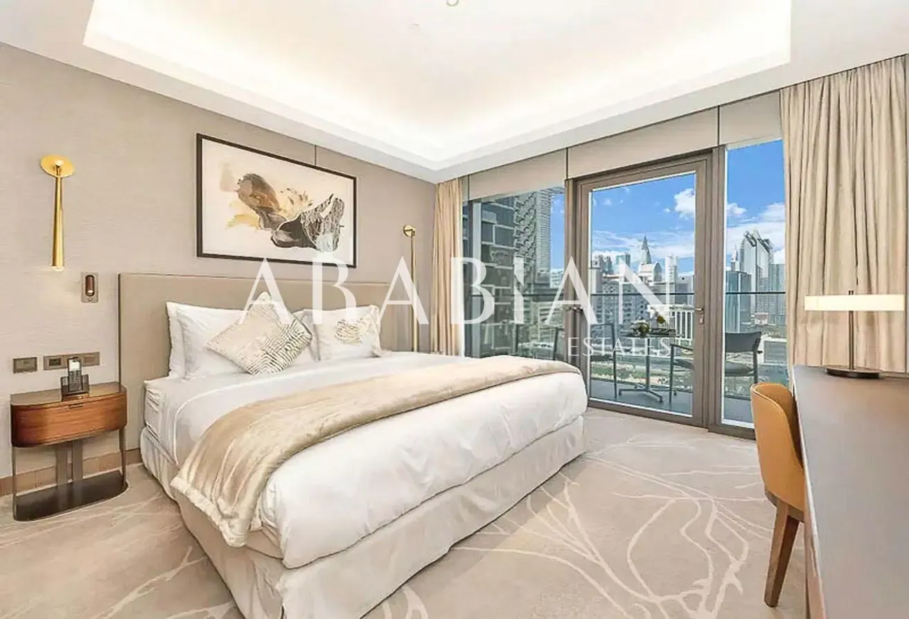 Fully Furnished 2BR | Vacant | Burj Khalifa View