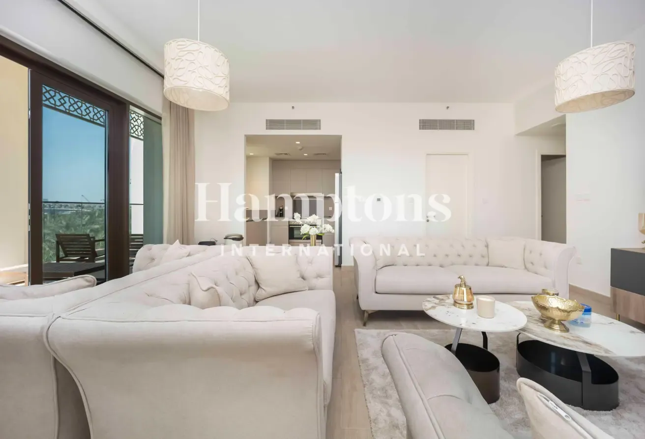 Biggest Balcony | Water and Beach View | Furnished
