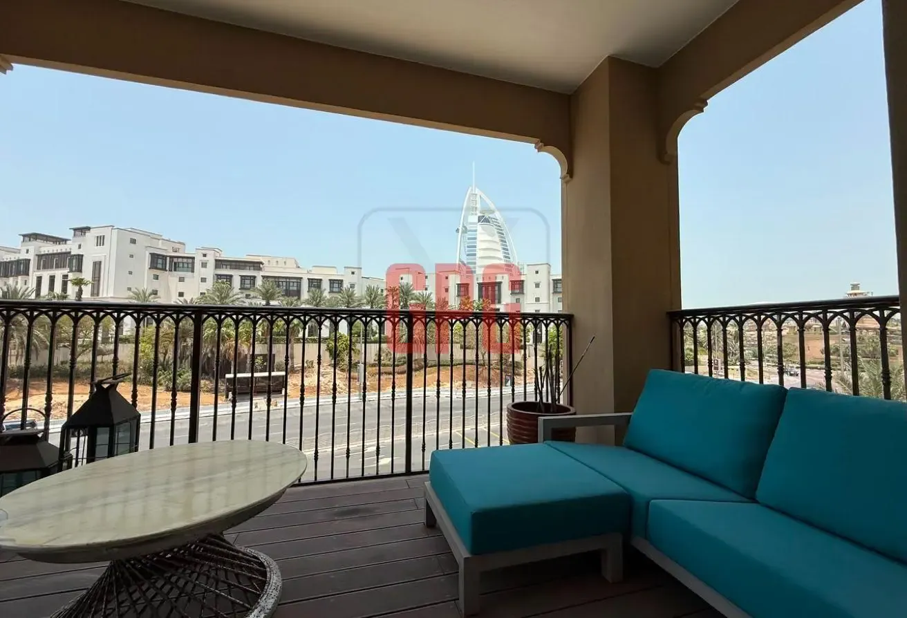 Fully Furnished Premium 3BR | Burj Al Arab View