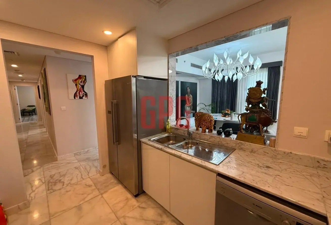 Fully Furnished Premium 3BR | Burj Al Arab View
