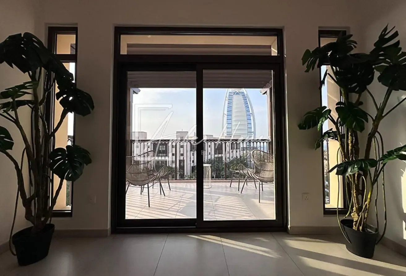 Most Stunning 3br | Burj Al Arab View | Furnished