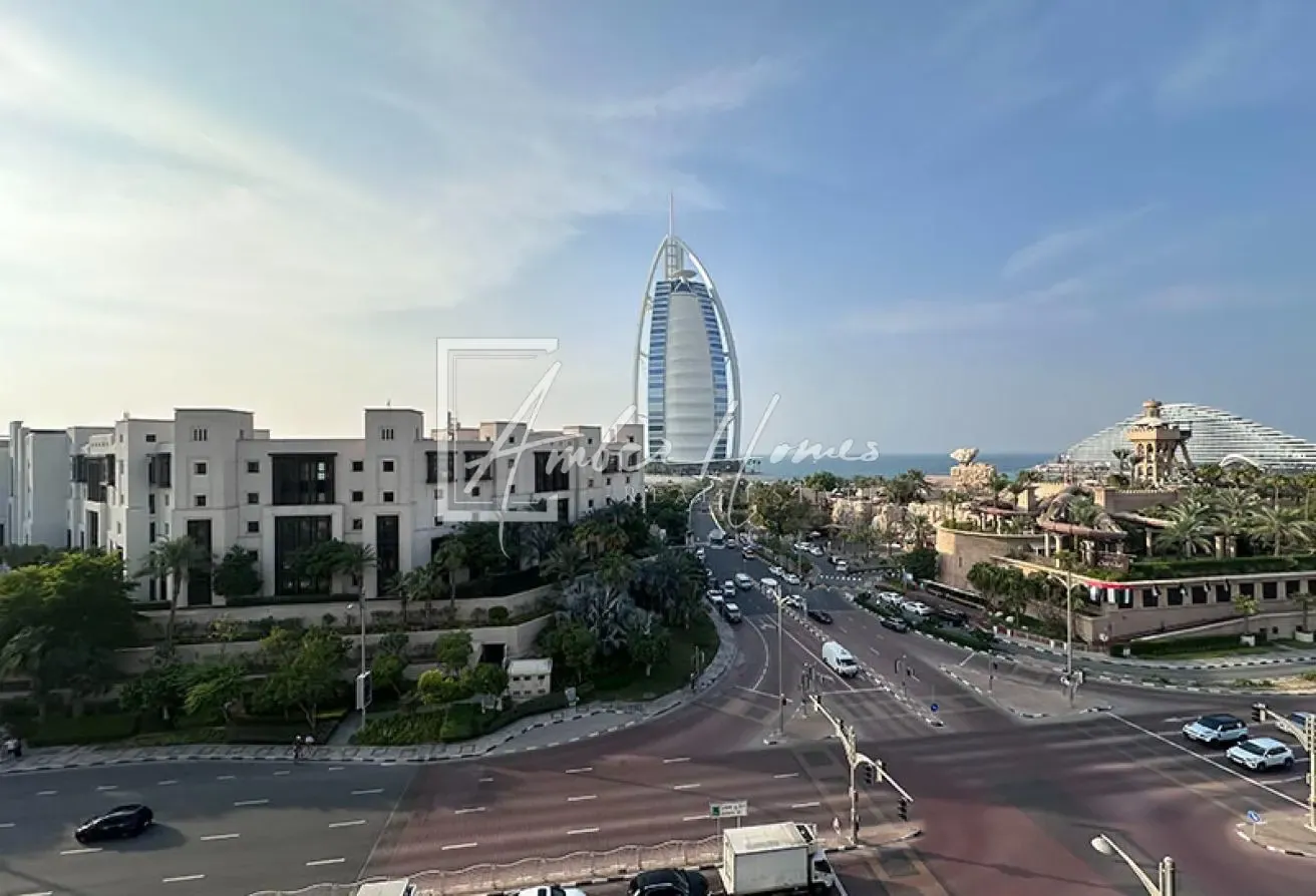 Most Stunning 3br | Burj Al Arab View | Furnished