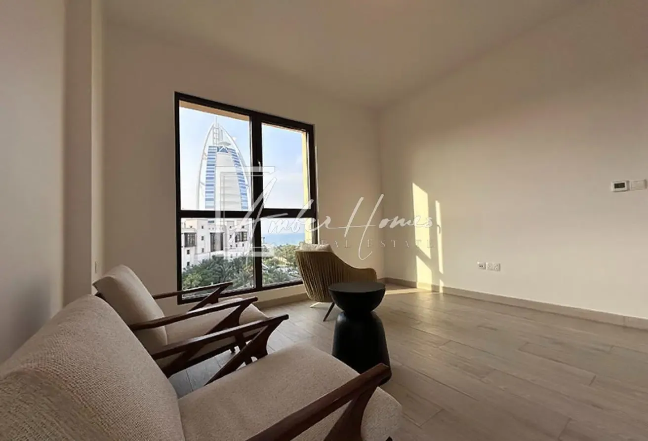 Most Stunning 3br | Burj Al Arab View | Furnished