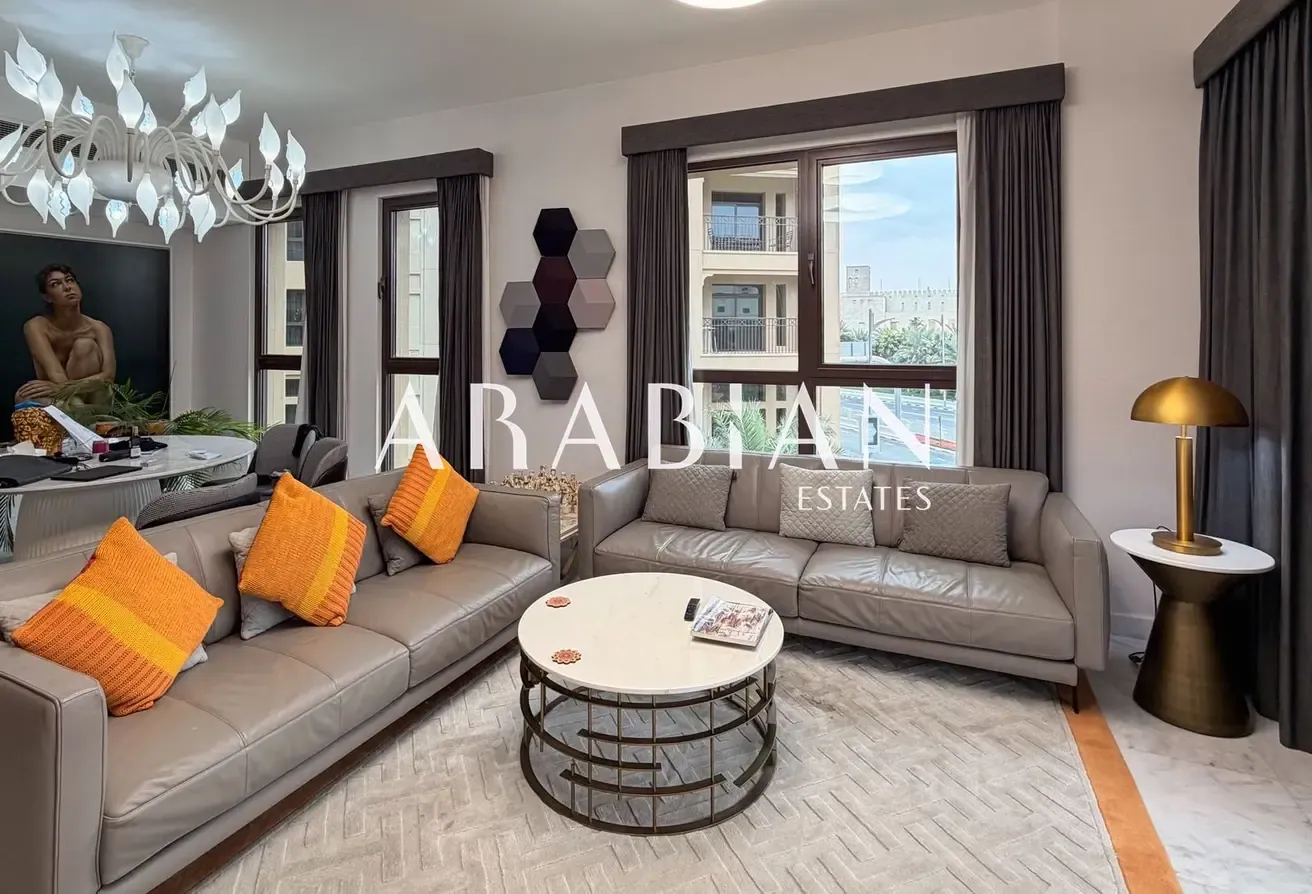 Burj Al Arab View | Spacious | 3BR + Maids