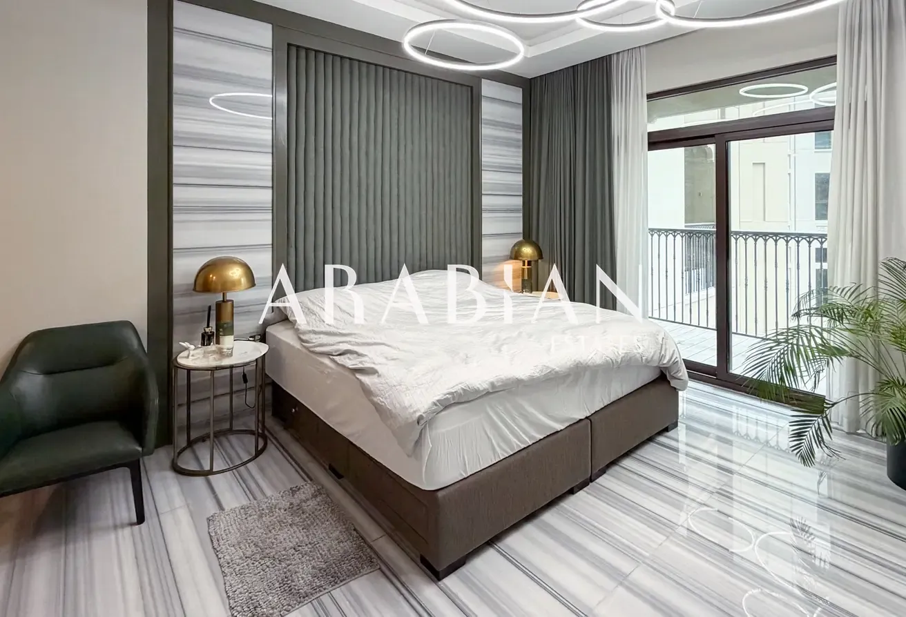 Burj Al Arab View | Spacious | 3BR + Maids
