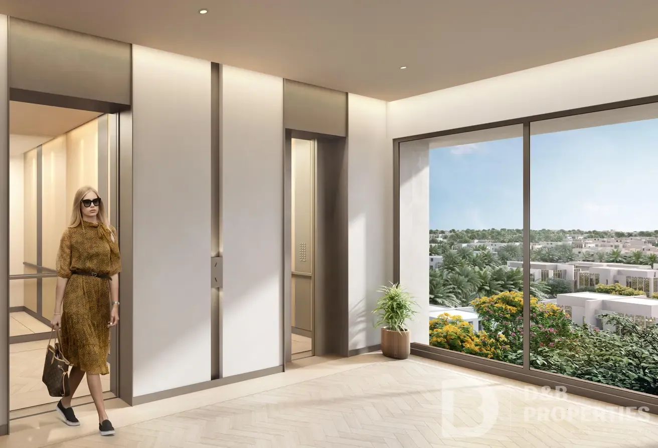 Pool and Park View | Open Plan | With Maid Room