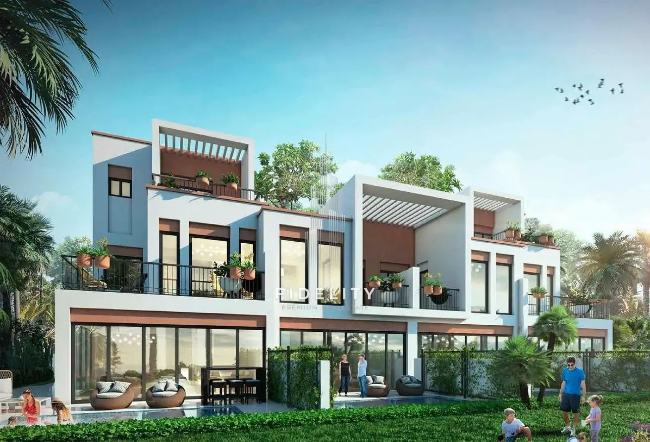 4-BR Townhouse in DAMAC Lagoons with Private Pool