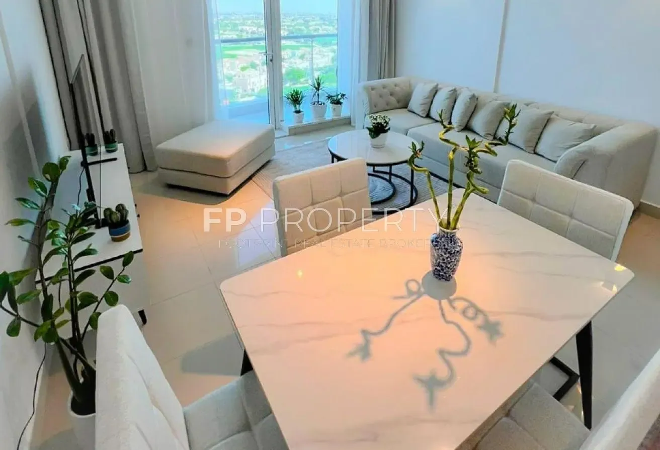 Fully Furnished | Golf Course View | Higher Floor