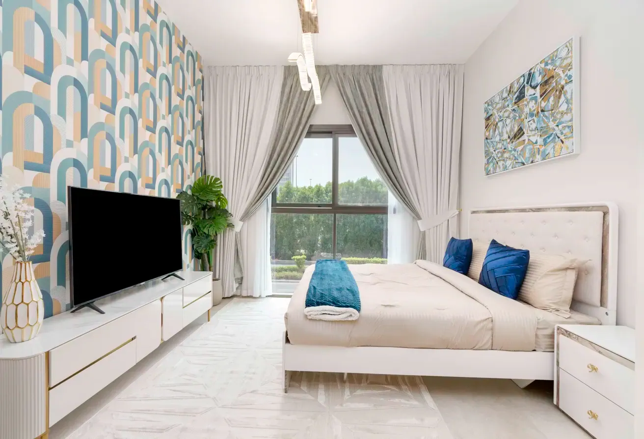 Modern Studio Apartment | Bright Interiors | JVC