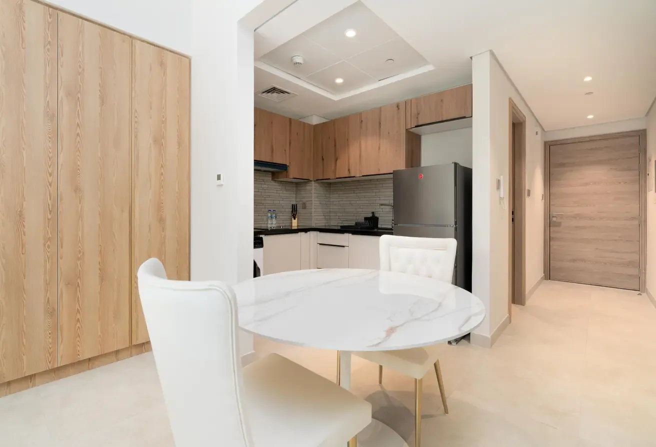 Modern Studio Apartment | Bright Interiors | JVC