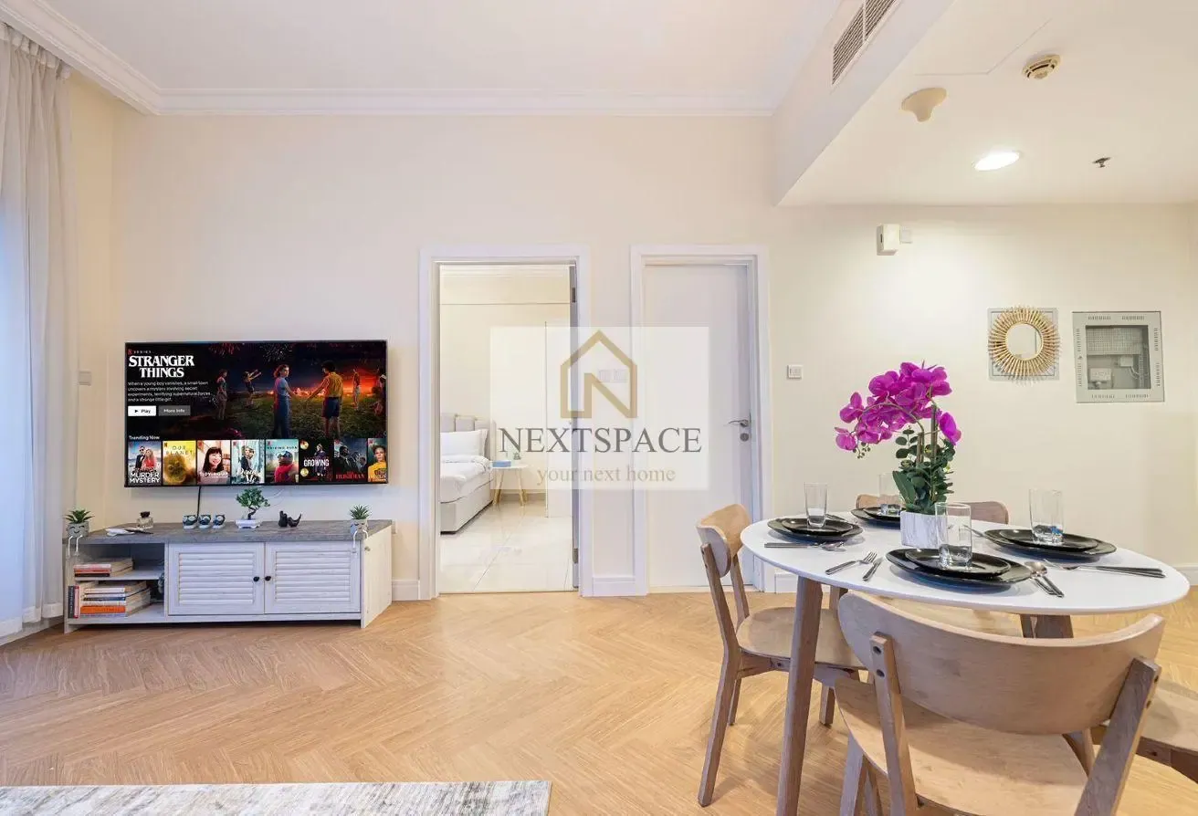Luxury Furnished 1BR | Stunning View  | One Cheque