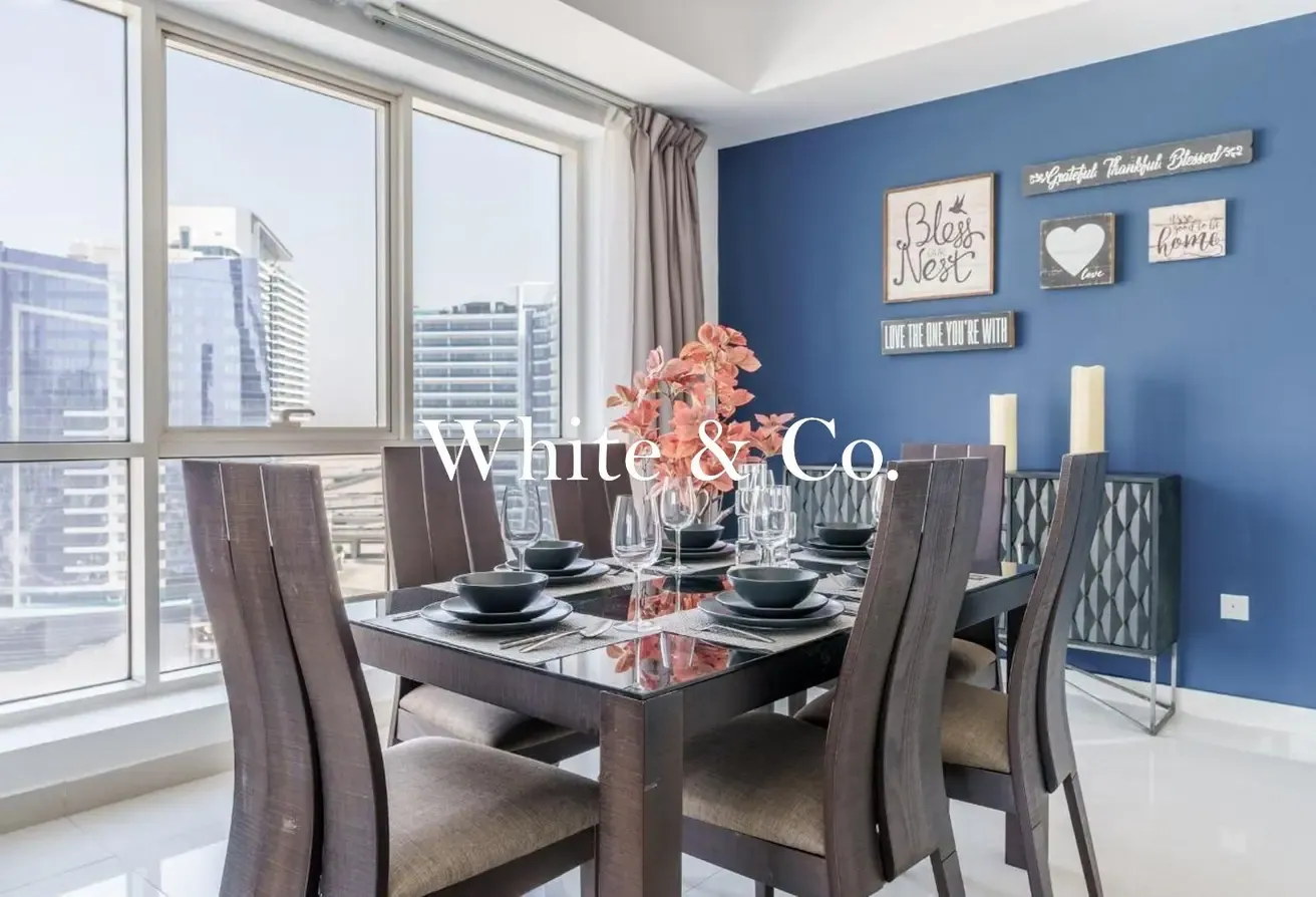Bright 1BR | Full Canal View | Furnished