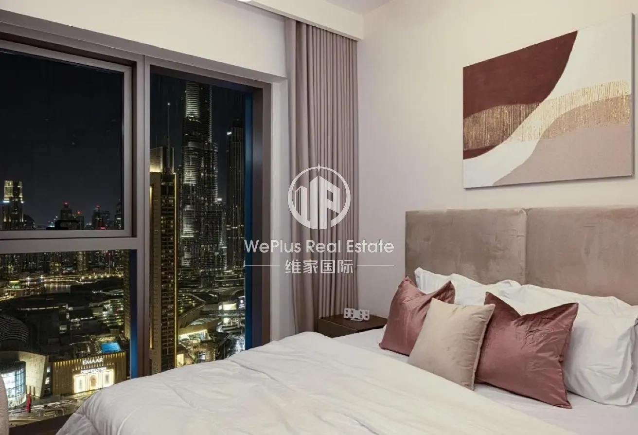 Full Burj Khalifa View | Vacant | Fully Furnished