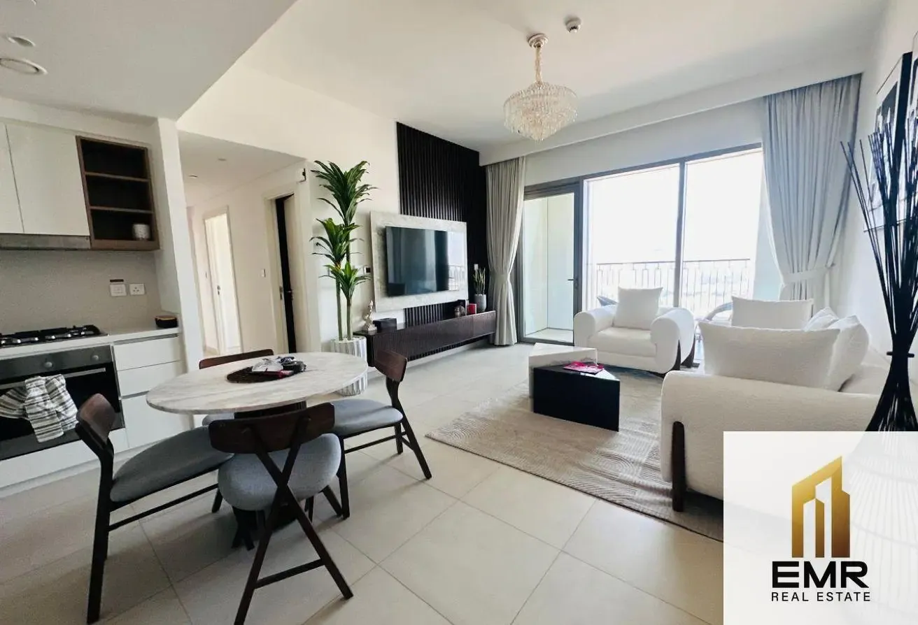 2BR Furnished Apartment with Balcony
