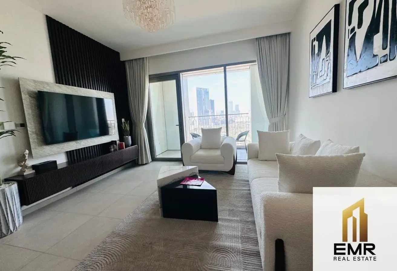 2BR Furnished Apartment with Balcony