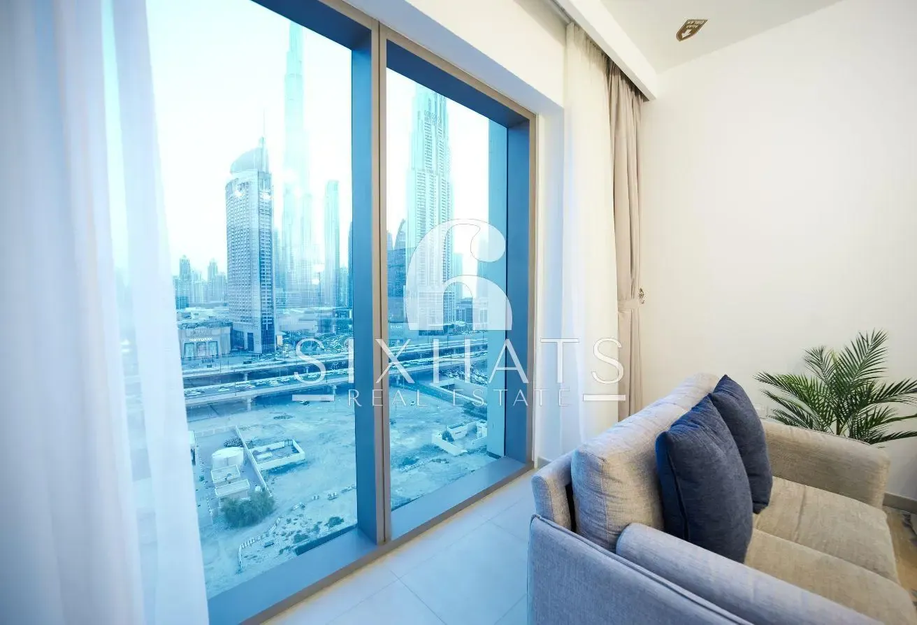 Burj Khalifa View |Furnished | Vacant