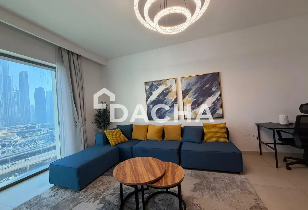 Burj Khalifa View | Fully Furnished | Vacant