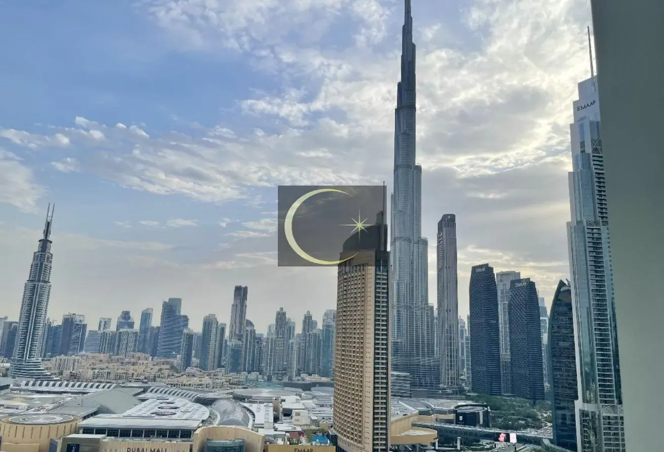 Burj Khalifa View | Luxury 2BR | Brand New |Vacant