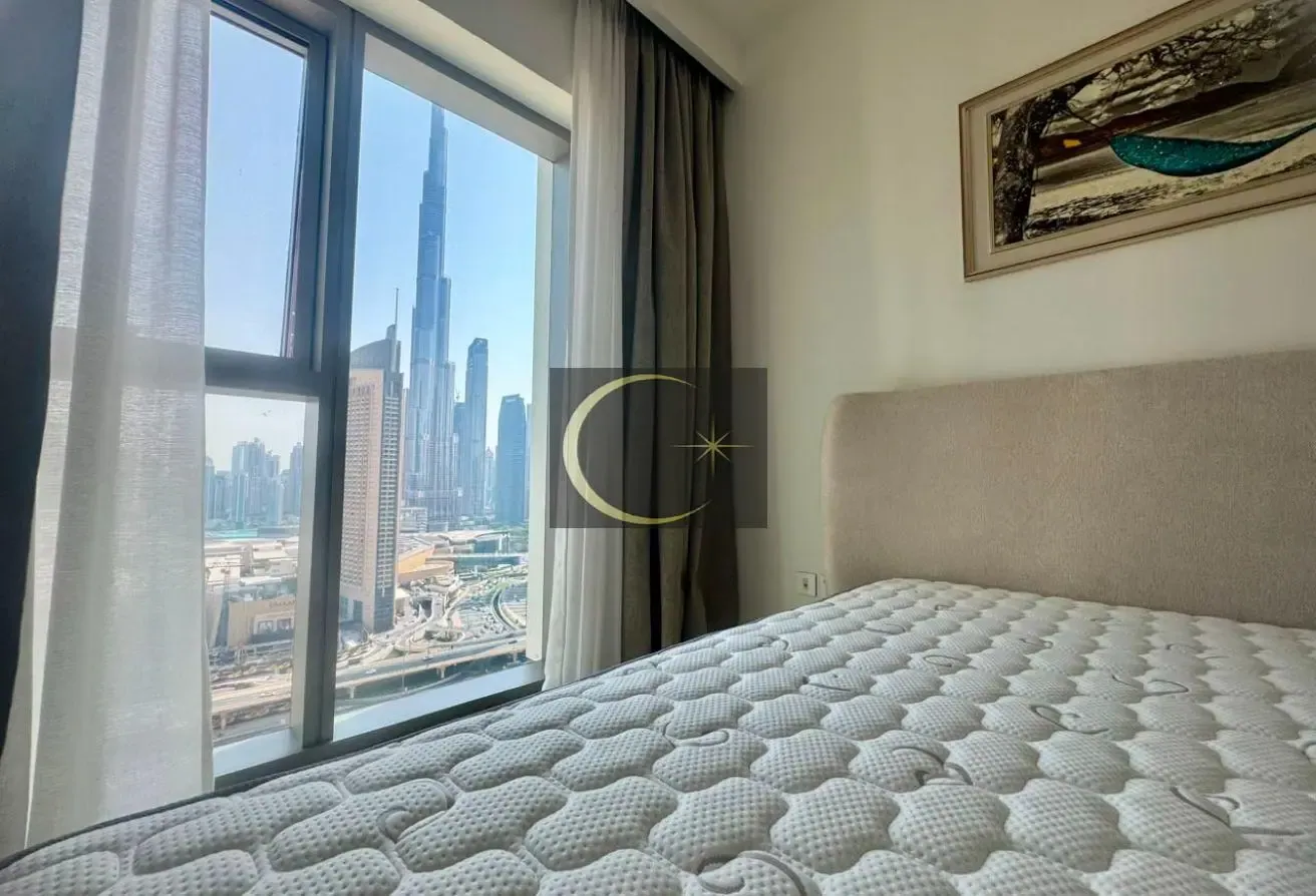 Burj Khalifa View | Luxury 2BR | Brand New |Vacant