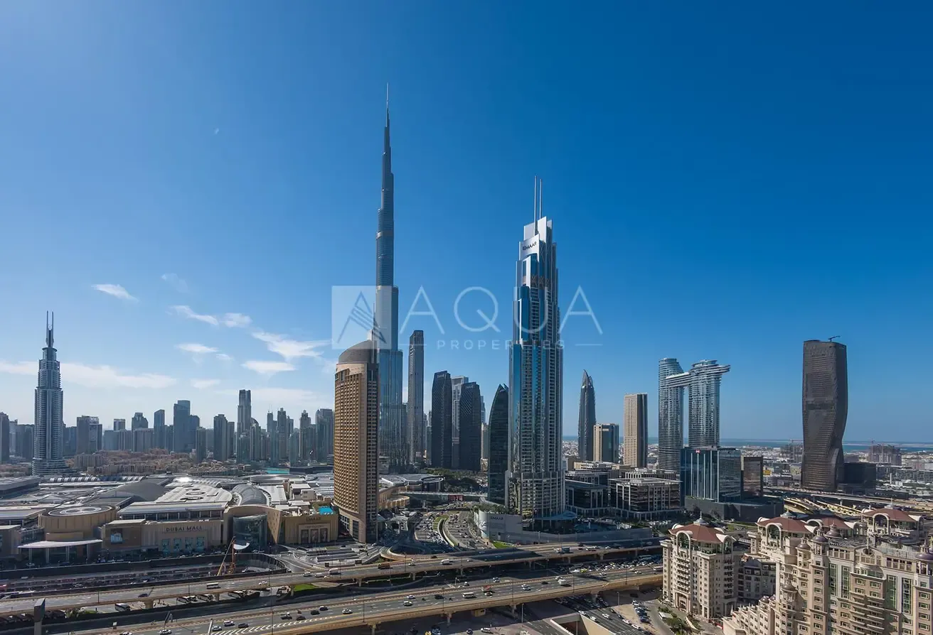 Upgraded and Furnished With Burj View