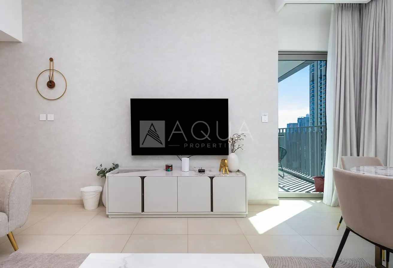 Upgraded and Furnished With Burj View