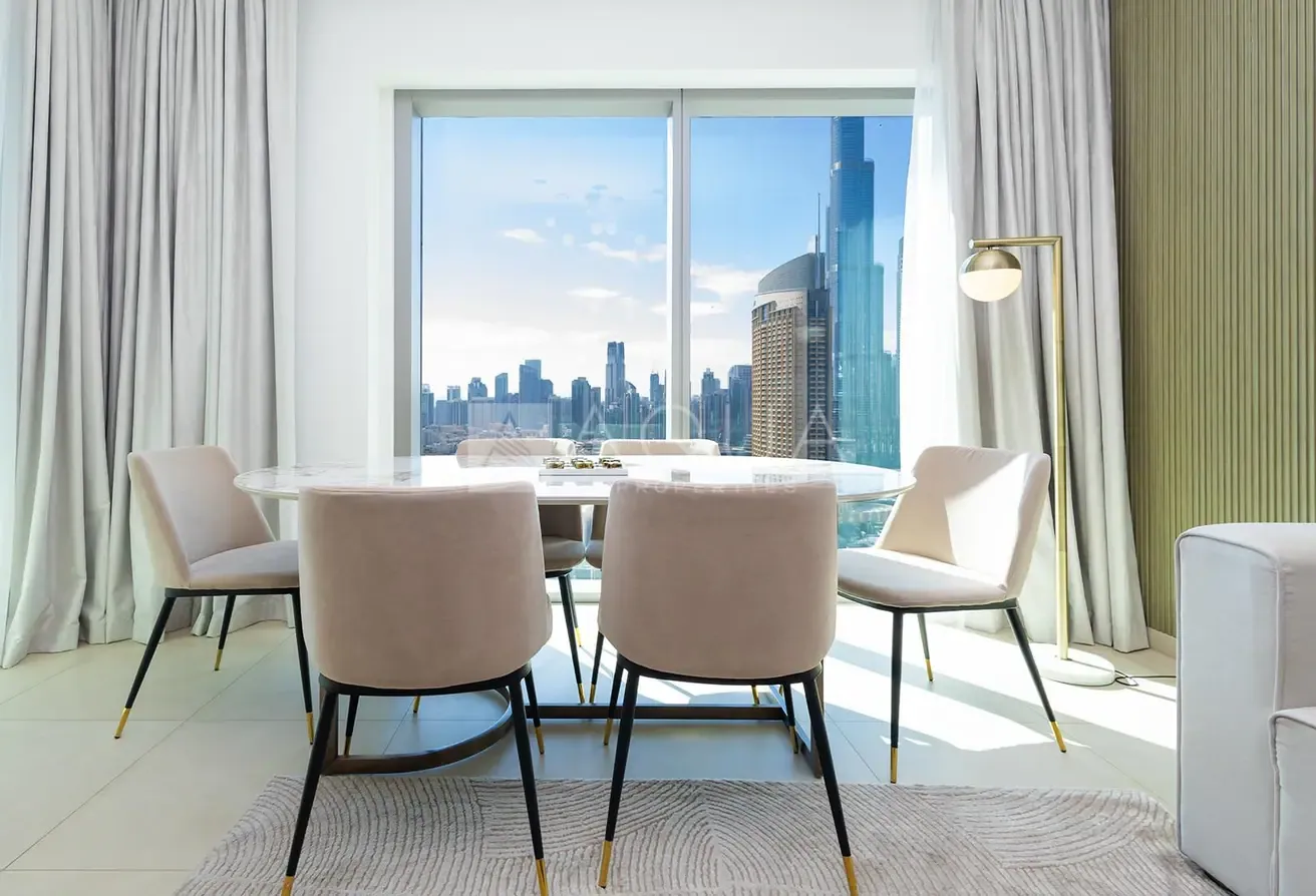 Upgraded and Furnished With Burj View