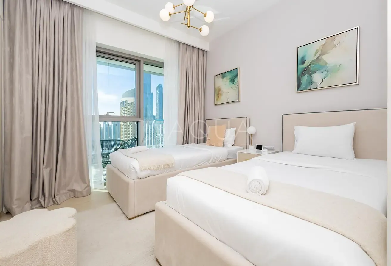 Upgraded and Furnished With Burj View